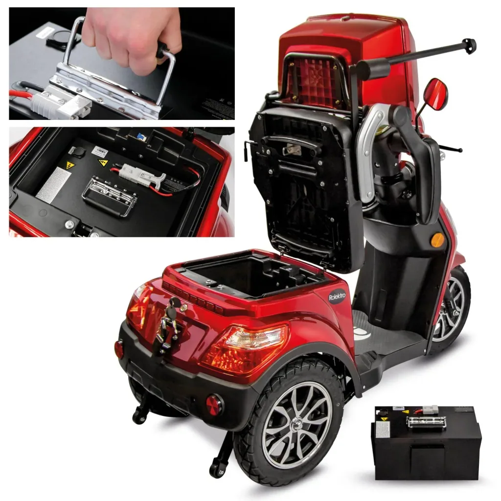 Lithium-Ionen Akku 60V 30Ah - Ersatzakku für Elektromobil E-Trike E-Quad