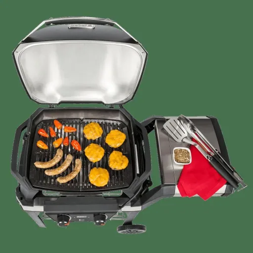 Elektrogrill PULSE 2000 Rollwagen, Black
