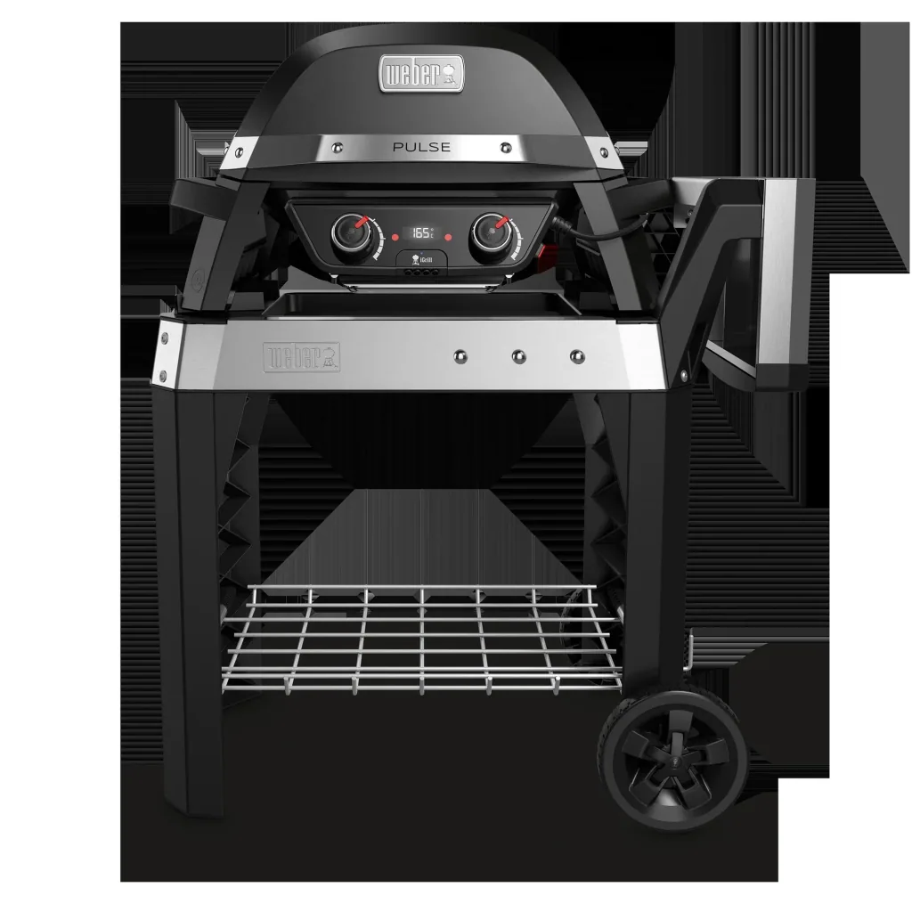 Elektrogrill PULSE 2000 Rollwagen, Black