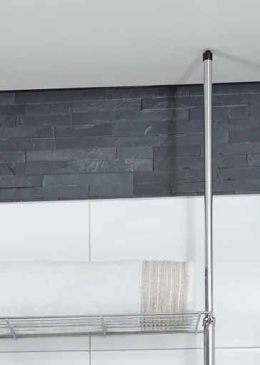 Badezimmerregal 270 cm - Höhenverstellbar - Badezimmerschrank