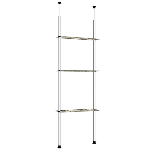 Badezimmerregal 270 cm - Höhenverstellbar - Badezimmerschrank