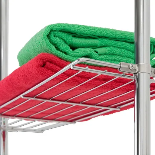 Badezimmerregal 270 cm - Höhenverstellbar - Badezimmerschrank