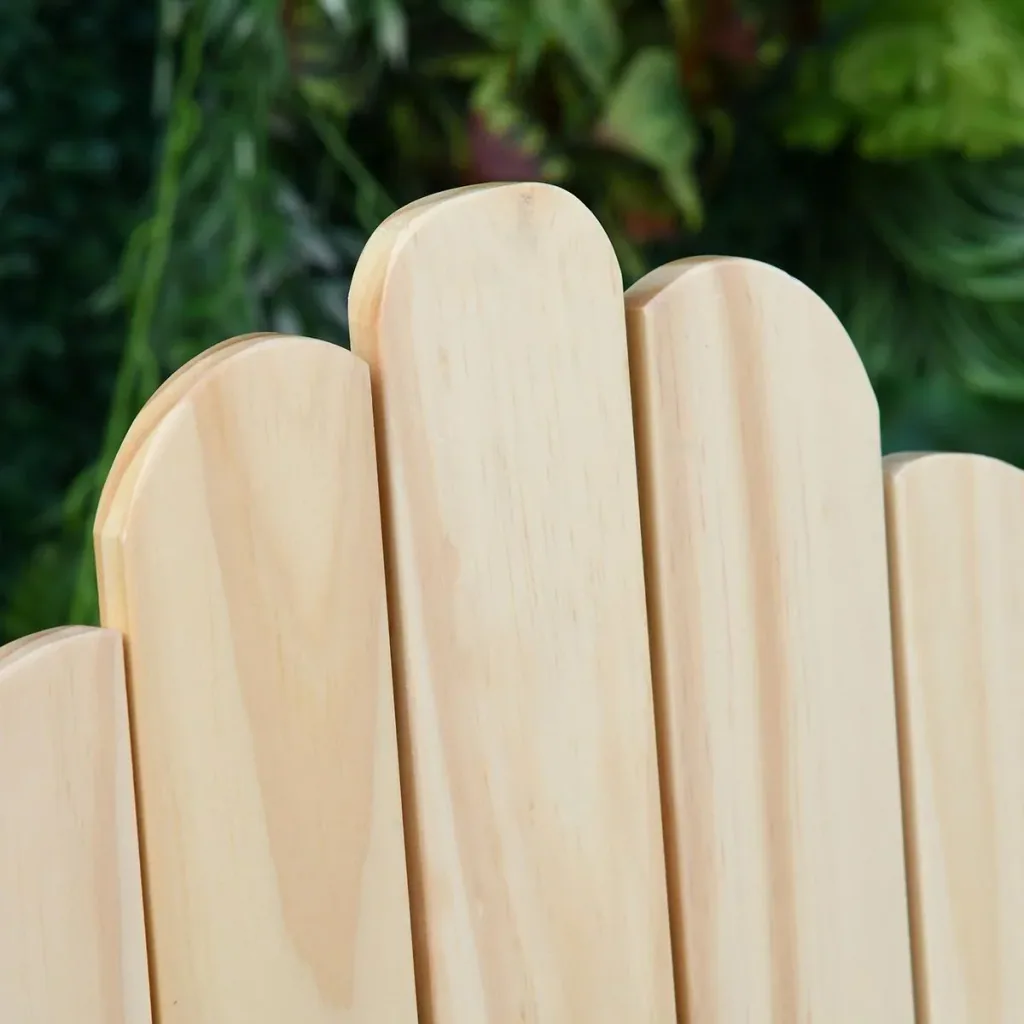 Kinder Gartenstuhl aus Holz natur