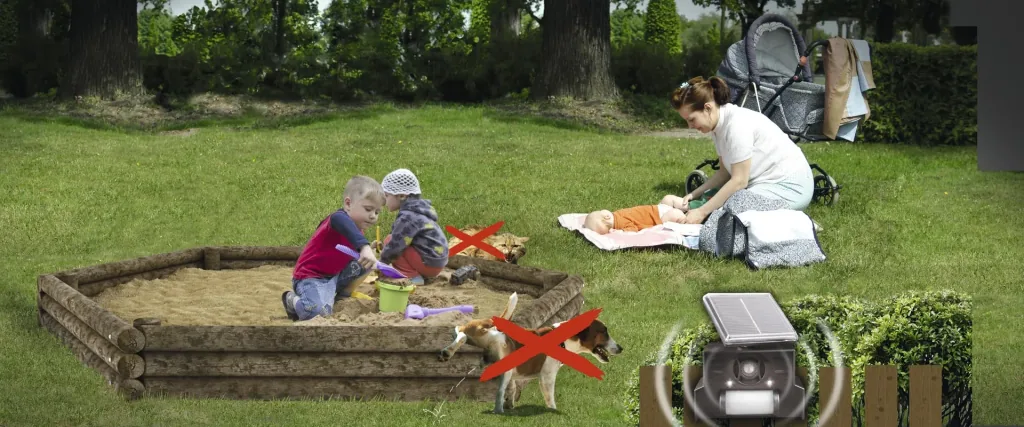 Solar Hunde- und Katzenabwehr