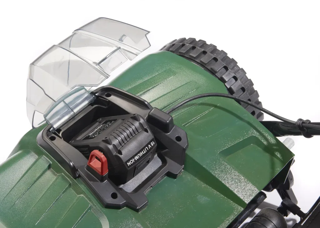 Akku-Walzenmäher „GM 38/18“, inklusive 18 Volt LI-ION-Akku 4,0 AH und Schnell-Ladegerät, Spar-Set