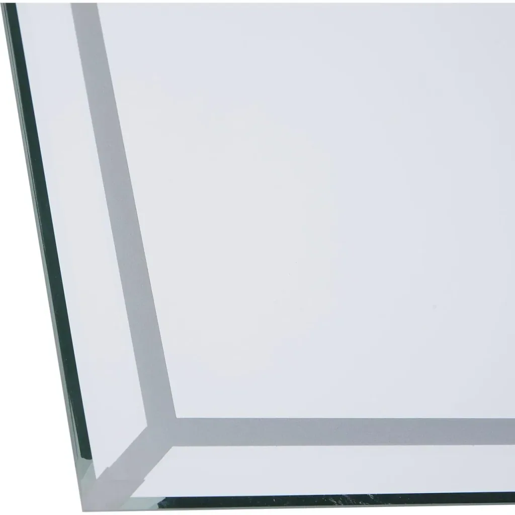 LED Badezimmerspiegel Wandspiegel Touchschalter Energieklasse A Alurahmen Silber 50 x 3 x 70 cm