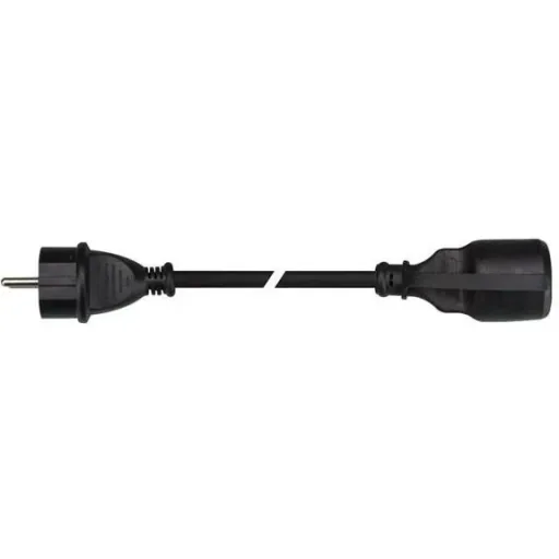 Verlängerungskabel - 15M - Gummi - Erdungsstift - 3G1.5 - IP44