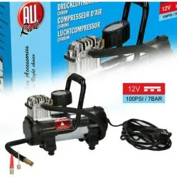 Luftkompressor - 100 PSI - 7 Bar - 12V inkl. Zubehör