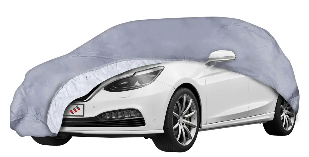 Autoabdeckplane all weather - Größe 4 - 435x176x160cm - PVC beschichtet