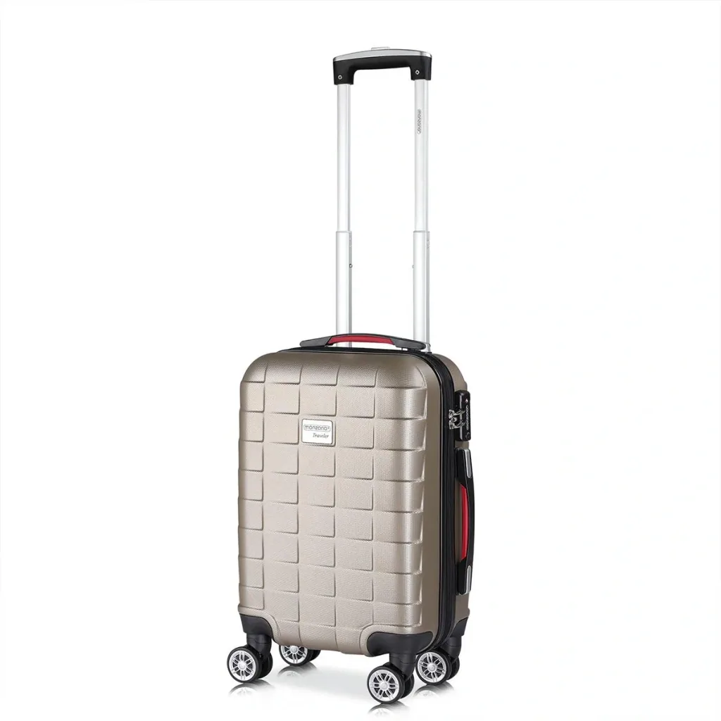 Exopack Hartschalenkoffer Champagner 61x31x21 cm