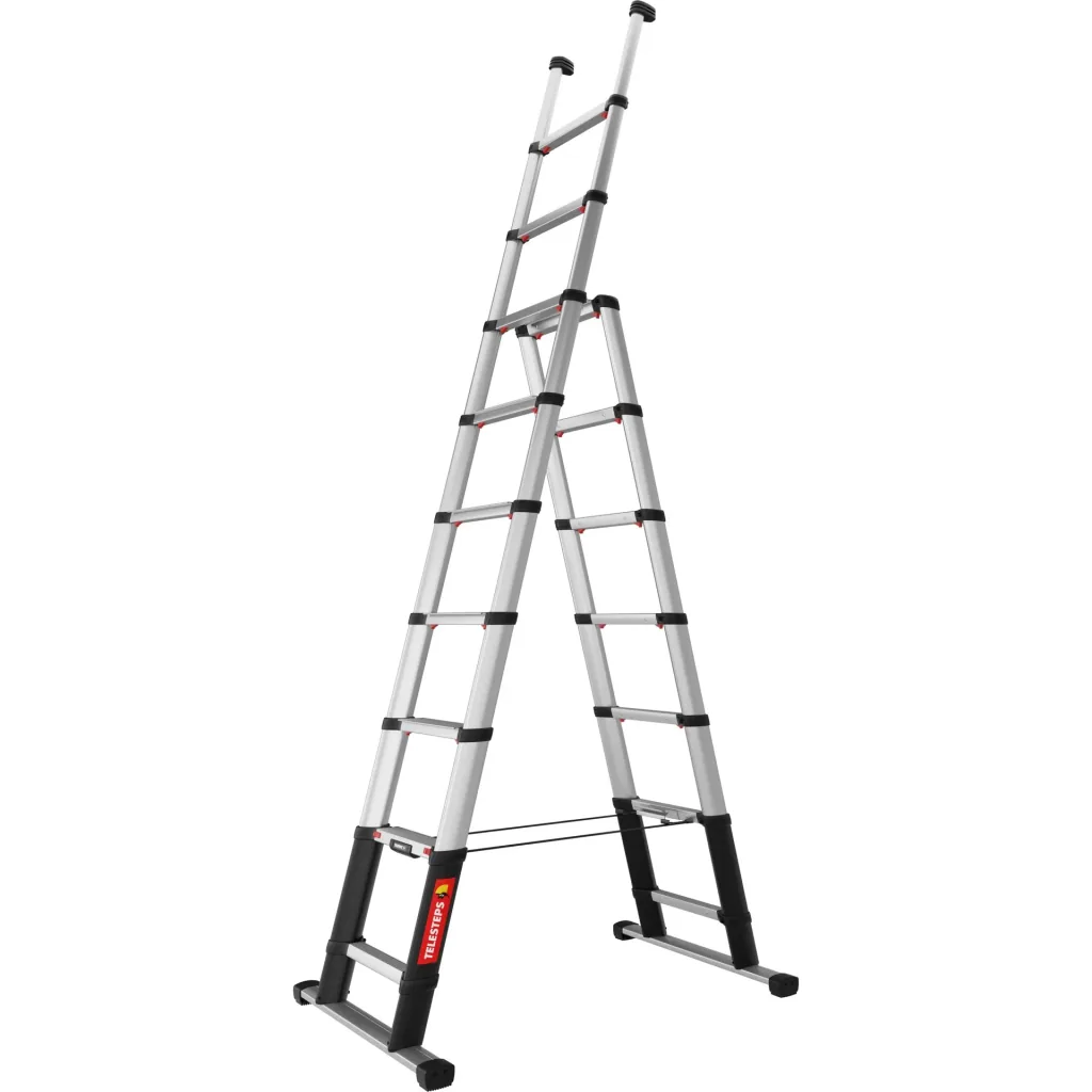 Teleskop-Kombileiter, PrimeLine, 3,0 Meter