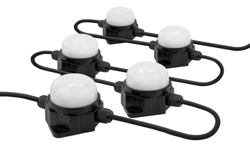 LED Lichterkette 6000 Lumen, 180 Grad Weitwinkelausleuchtung