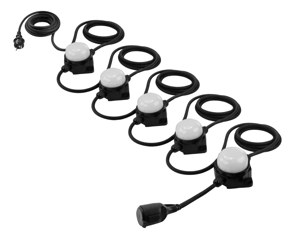 LED Lichterkette 6000 Lumen, 180 Grad Weitwinkelausleuchtung
