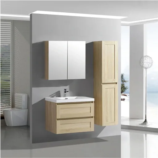 Reno Badezimmermöbel 75cm - Eiche