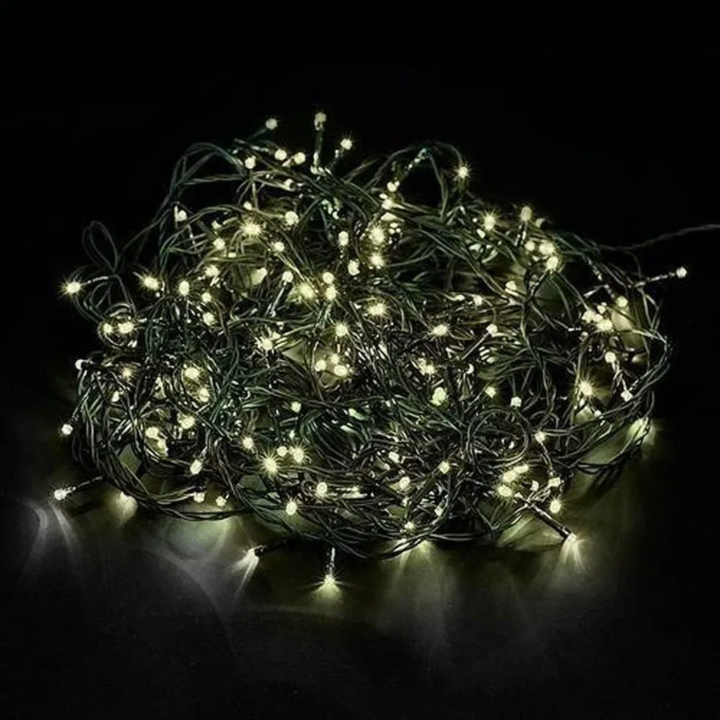 4x Weihnachtsbaumbeleuchtung 14 Meter Warmweiß - 700LED für Innen und Außen