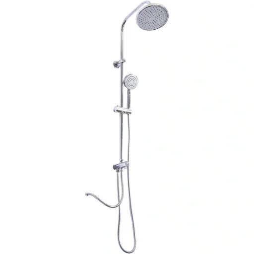 Duscharmatur Regendusche Duschsystem Silber L47 x B20 x H103 cm
