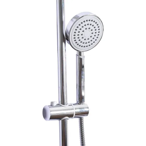 Duscharmatur Regendusche Duschsystem Silber L47 x B20 x H103 cm