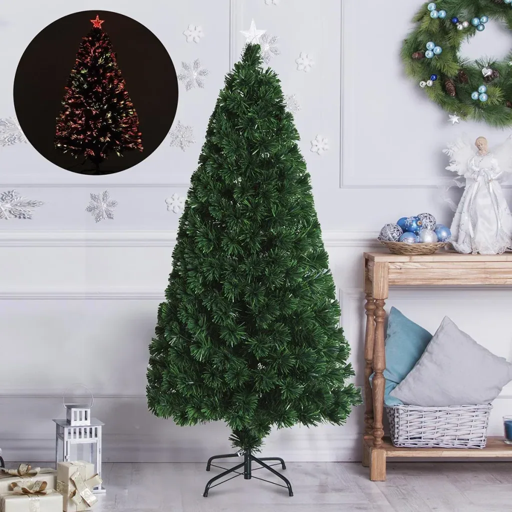 Weihnachtsbaum inklusive Ständer grün