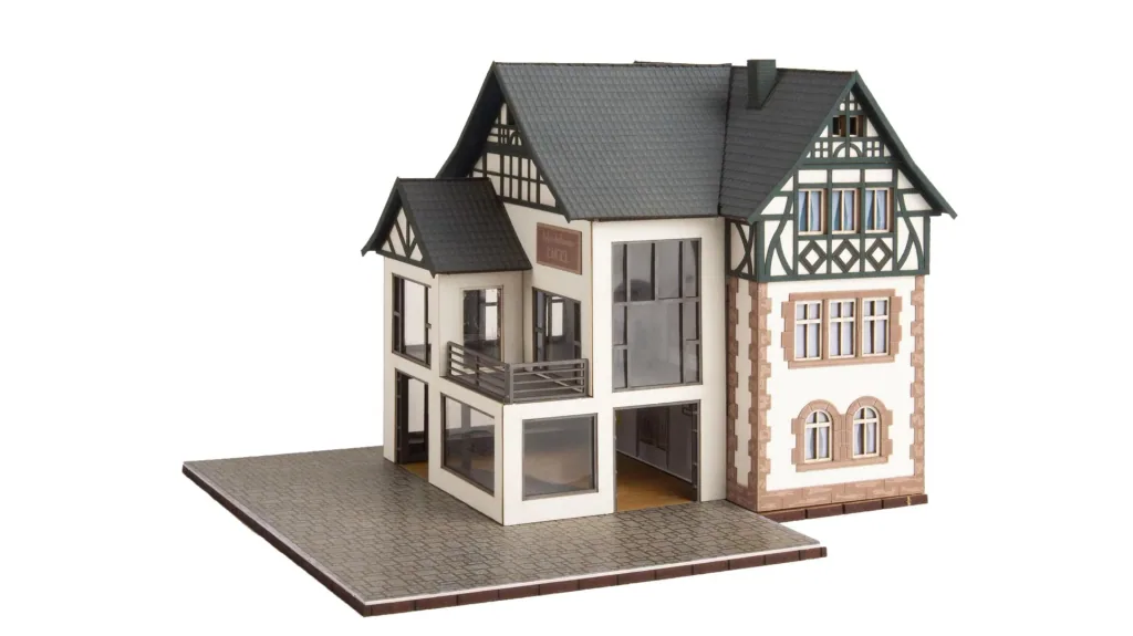 Modegeschäft mit micro-motion Modeschau