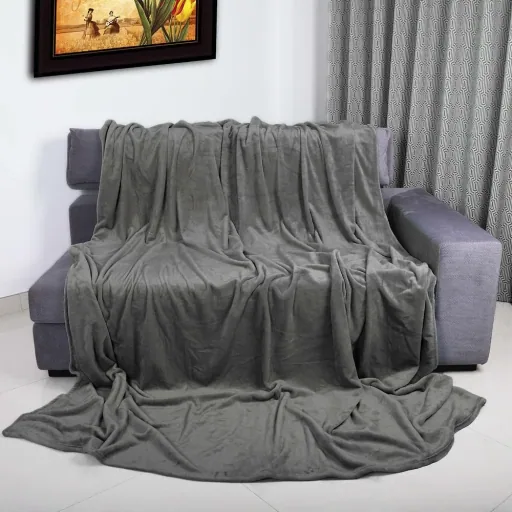XXL-Mikrofaser-Decke 280x210cm - d