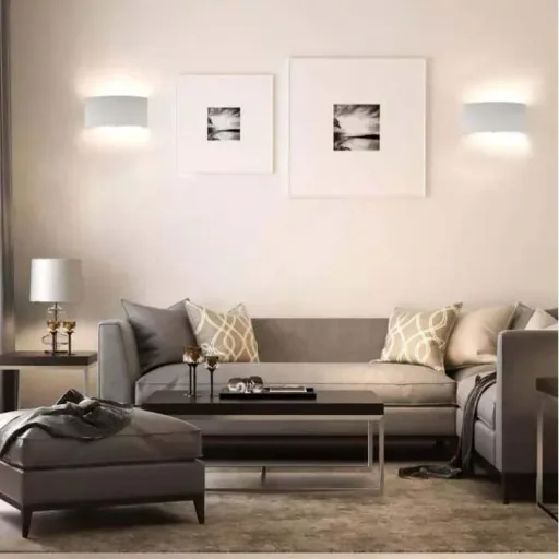 VT-846 LED-Wandleuchte oben / unten - 5W - 630 Lm - 3000K - Weiß
