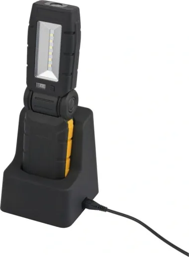 6+1 LED Akku Multifunktionsleuchte 280lm, Haken, Magnet, knickbar, Docking