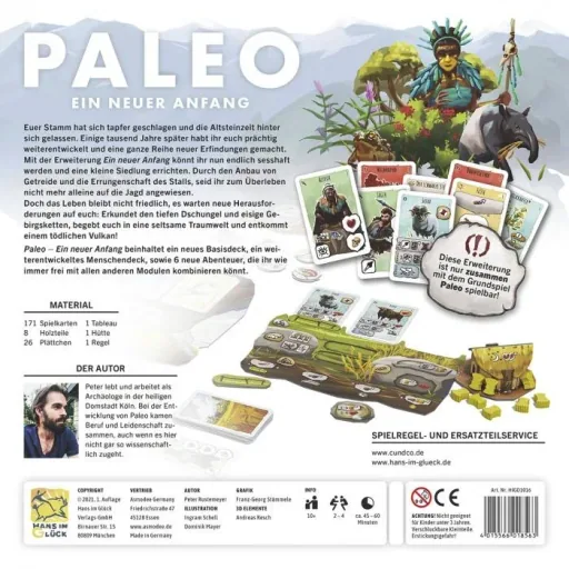 Gesellschaftsspiel Paleo - Ein neuer Anfang