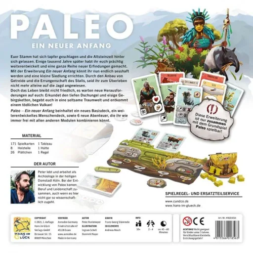 Gesellschaftsspiel Paleo - Ein neuer Anfang