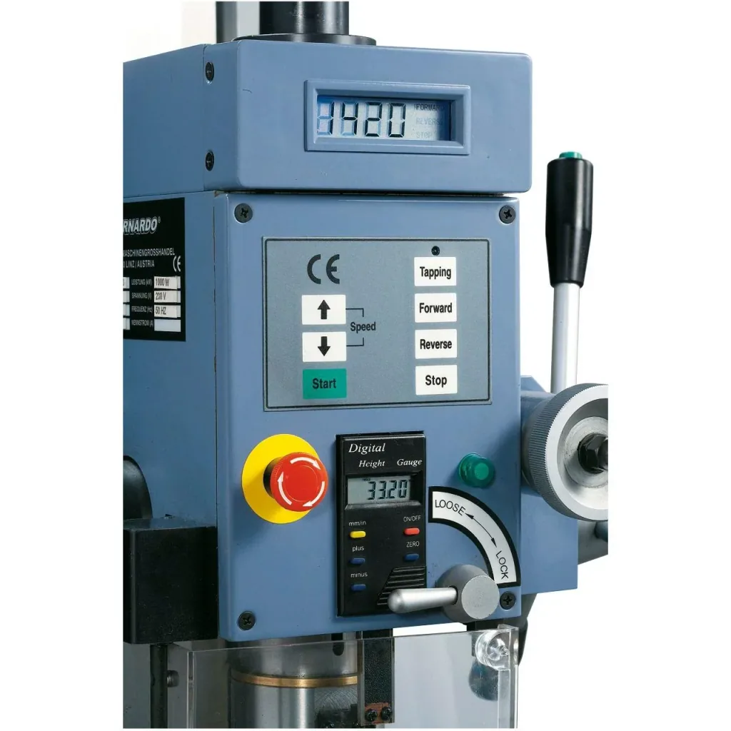Bernardo Bohr-Fräsmaschine BF25 L Super / 230 V