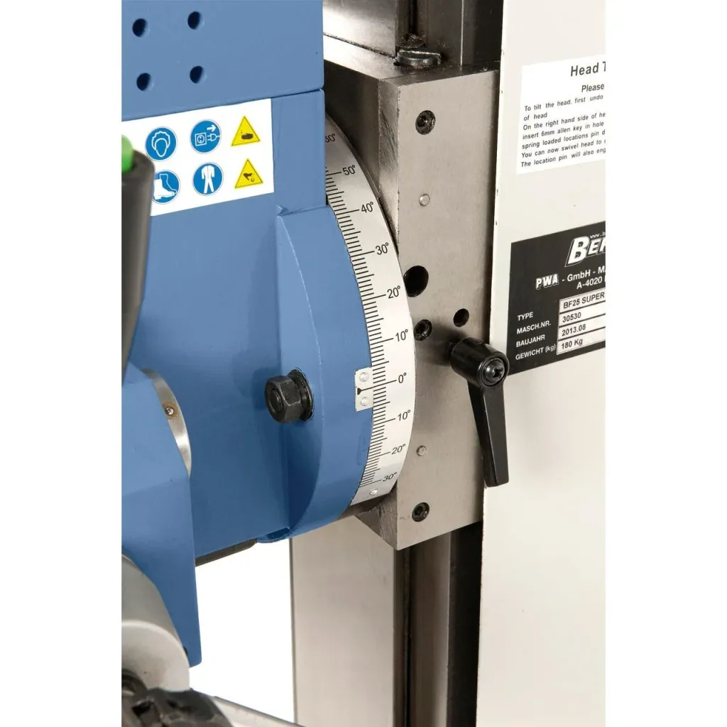 Bernardo Bohr-Fräsmaschine BF25 L Super / 230 V