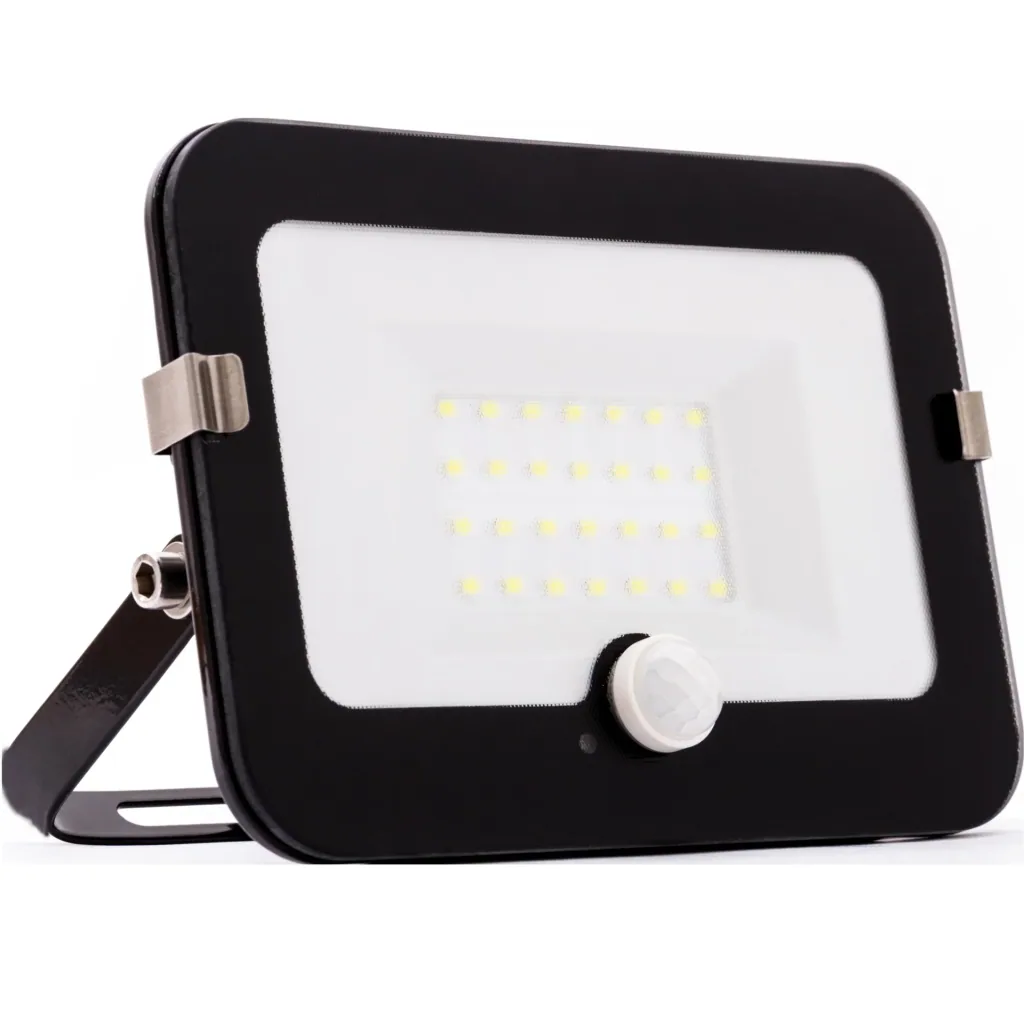 LED-Fluter mit Bewegungsmelder, 20 Watt, IP44, 120 x 165 x 36 mm