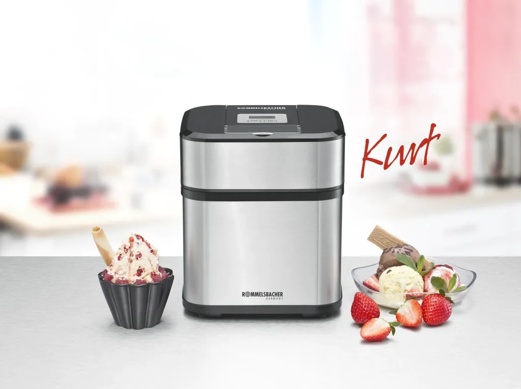 4 in 1 Eismaschine IM 12 "Kurt", 1,5 Liter, 12 Watt