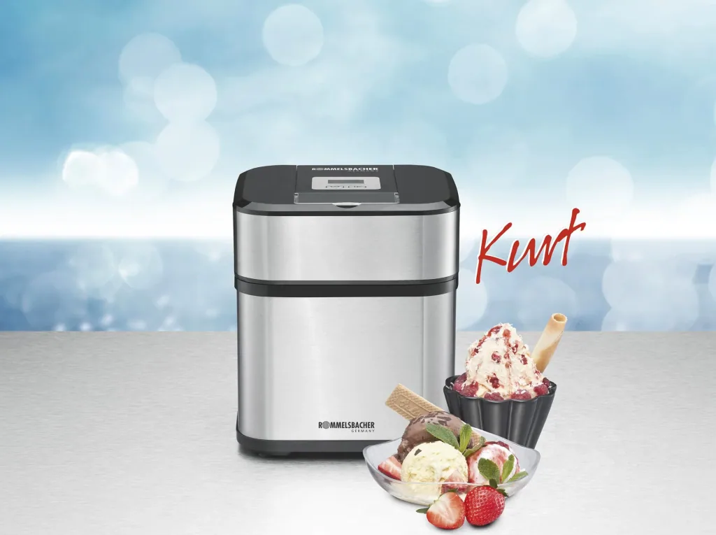 4 in 1 Eismaschine IM 12 "Kurt", 1,5 Liter, 12 Watt