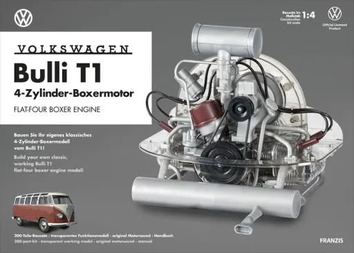 Der große Technikbausatz VW Bulli T1 Motor