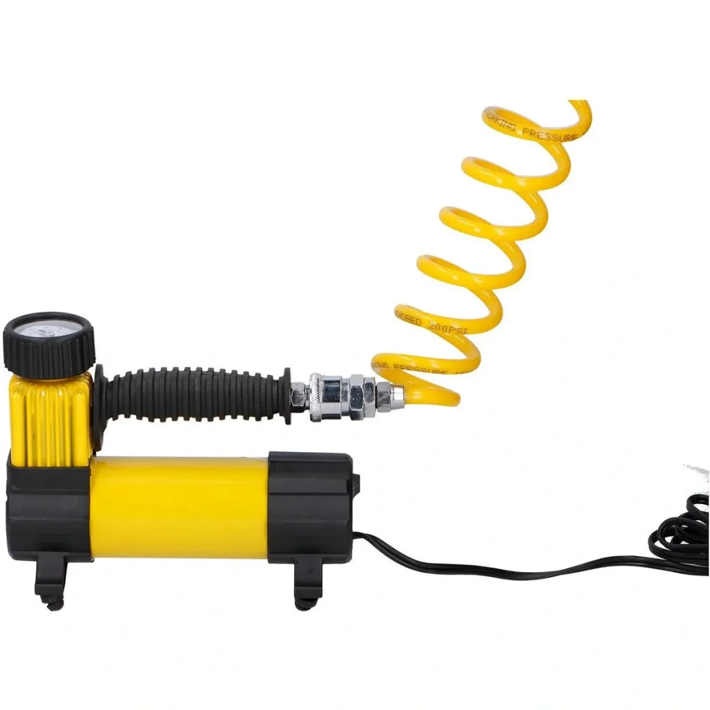 Mini-Kompressor - 12V - Inkl. 3 Adapter - über Zigarettenanzünder