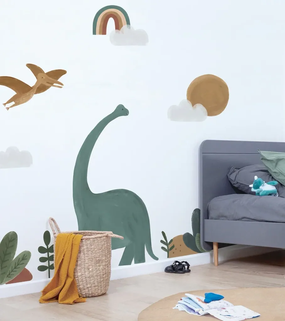 Lilipinso Wandtattoo, Wandsticker kinderzimmer - SUNNY, Große Dinosaurier