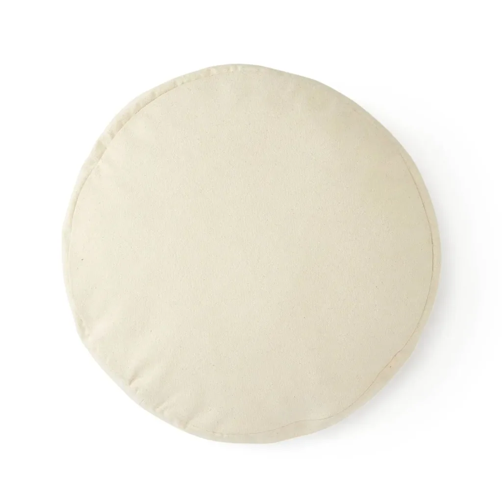 Kids Concept Bodenkissen rund 40cm, hellbeige