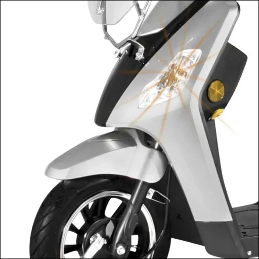 3-Rad E-Mobil Bologna 25 km/h schwarz inklusive Wind- und Wetterschutz