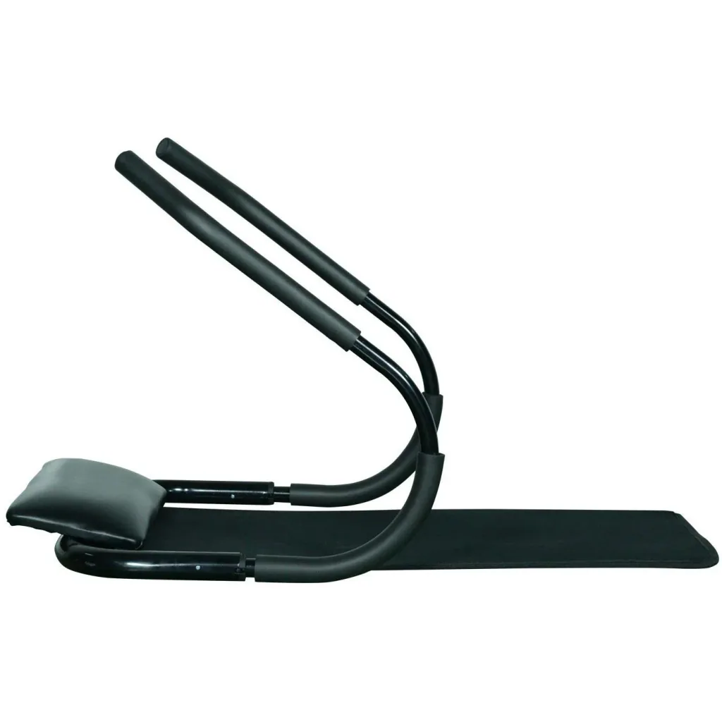 Bauchtrainer AB Roller mit Matte Trainer schwarz