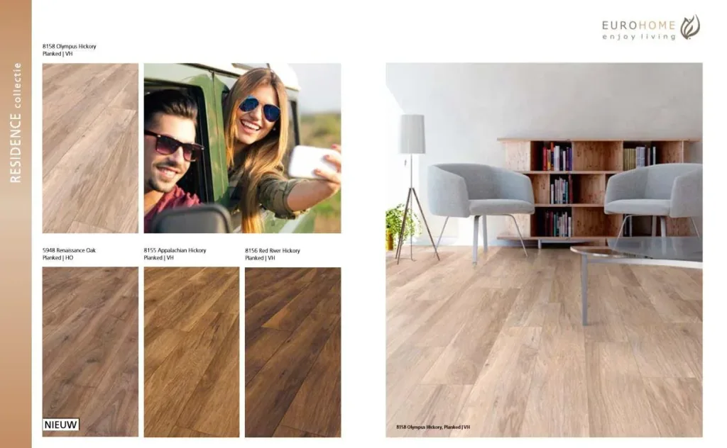 Residence Laminatboden Appalachian Hickory 10 mm 1,73 m²