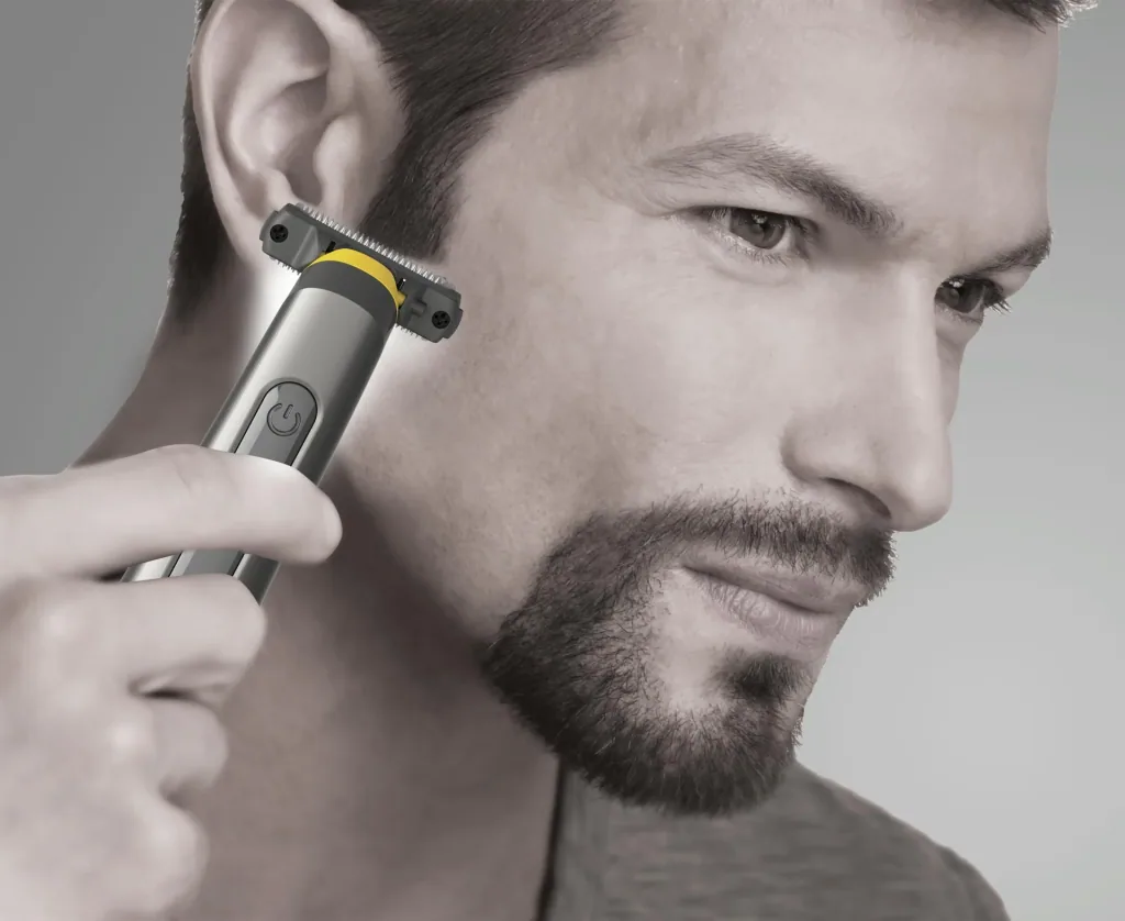 Elektro-Rasierer und Haar-Trimmer Titanium Solo