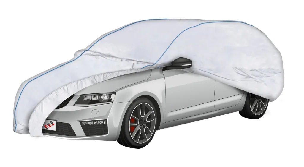 Autoabdeckplane Sun Reflect - Größe 7 - 488x176x148cm - 112g/m² - PES beschichtet