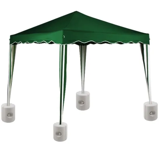 Pavillon Standschutz 4er-Set Weiß