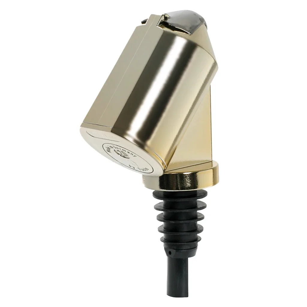 Flaschenportionierer, Ausgießer - Bottle Master 3000, gold, für 0,5 - 1,5 L Flaschen, Ausschankmenge: 20 ml