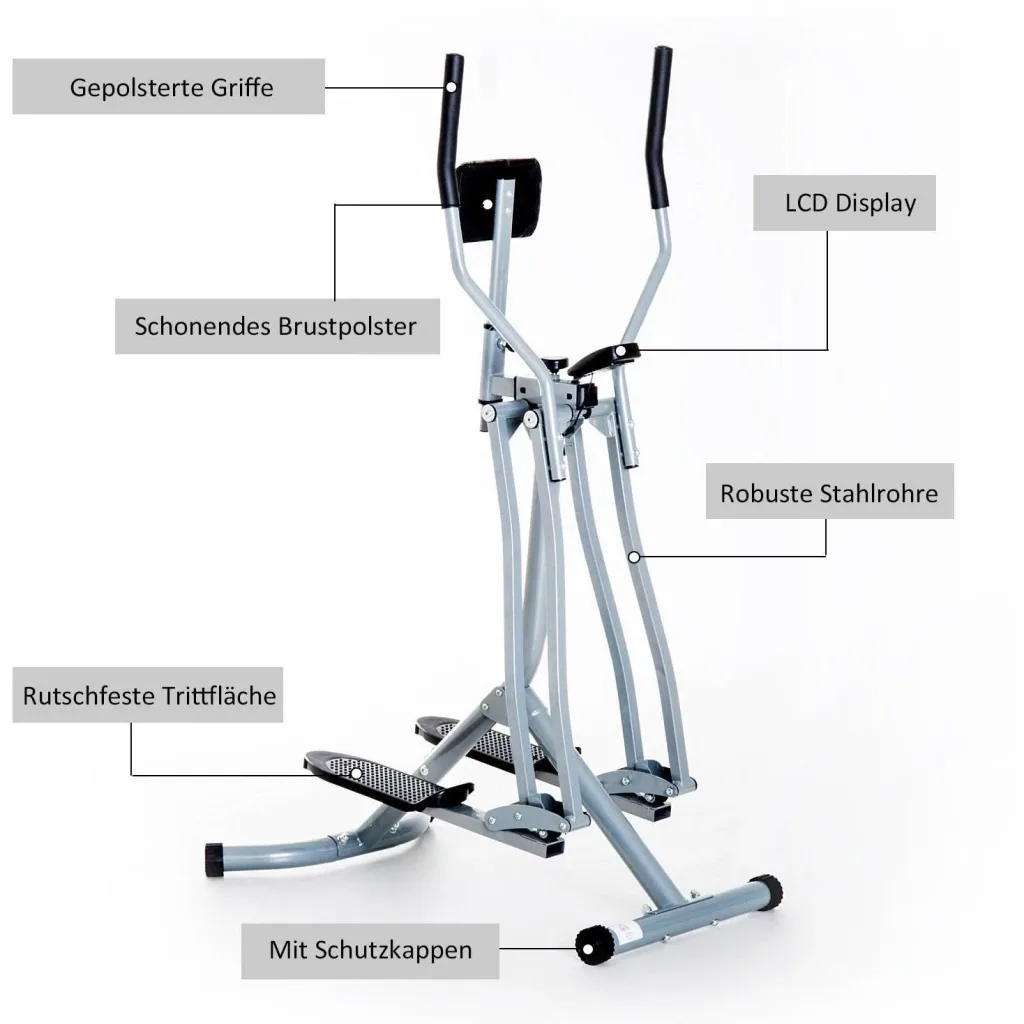 Crosstrainer mit LCD-Display
