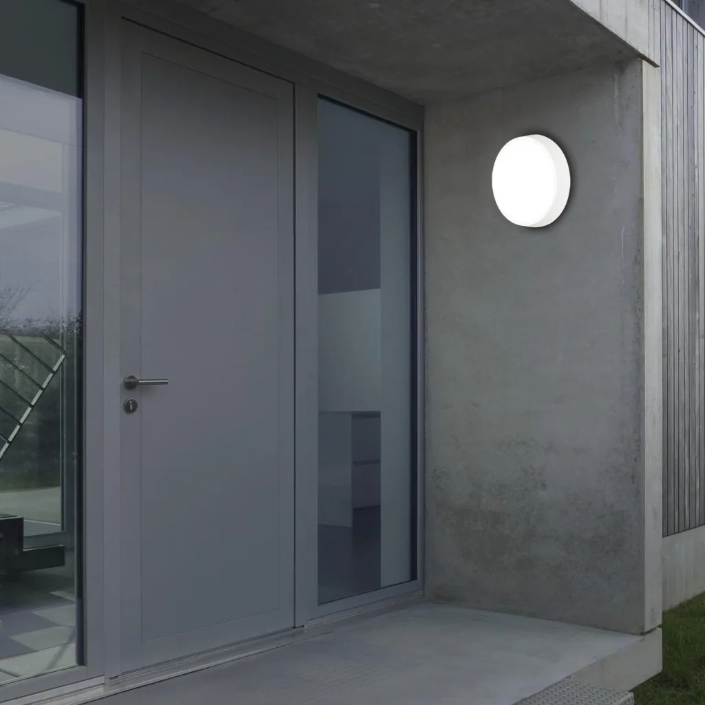 HAGEN LED Außenleuchte, Wand- und Deckenleuchte, weiß, IP44, 24 Watt, 2.160 lm, 4.000 K