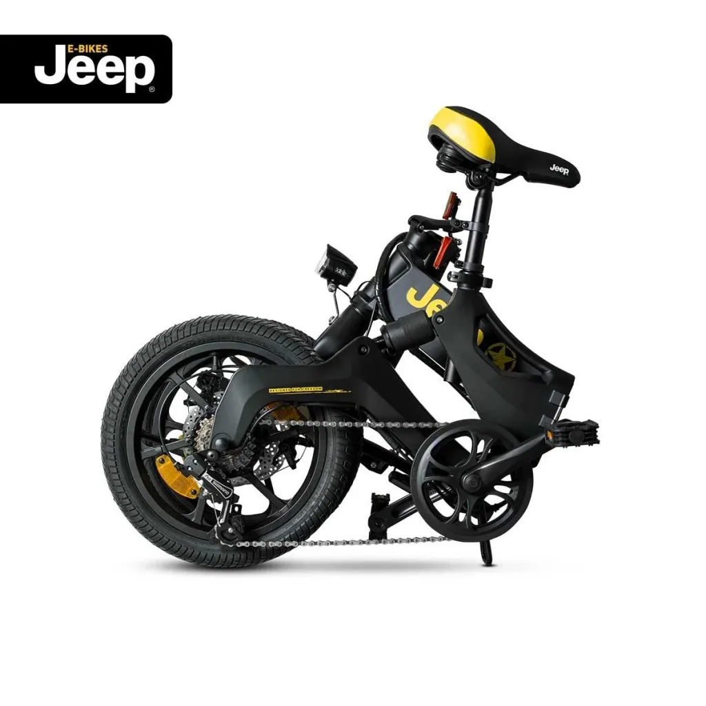 Unisex Fold E-Bike, 16 Zoll, 7-Gang Kettenschaltung, black, FR 6020