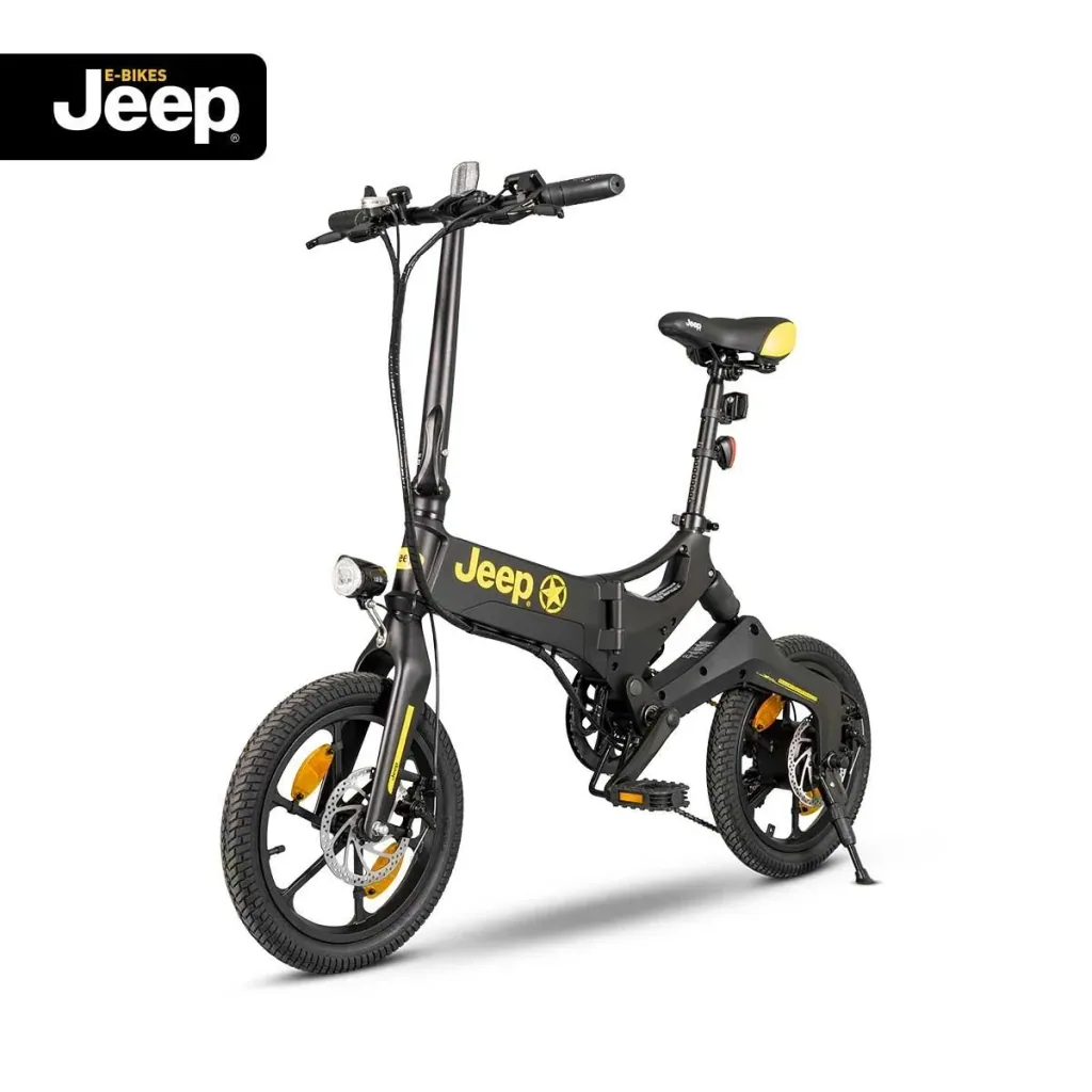 Unisex Fold E-Bike, 16 Zoll, 7-Gang Kettenschaltung, black, FR 6020