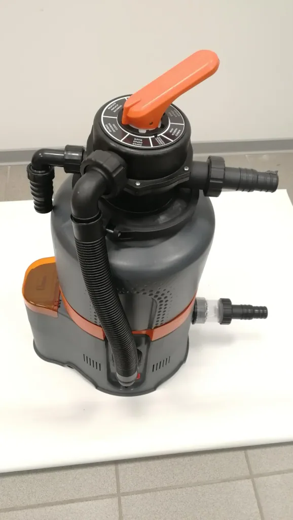Sandfilter für Schwimmbecken bis zu einem Volumen von 16 m³