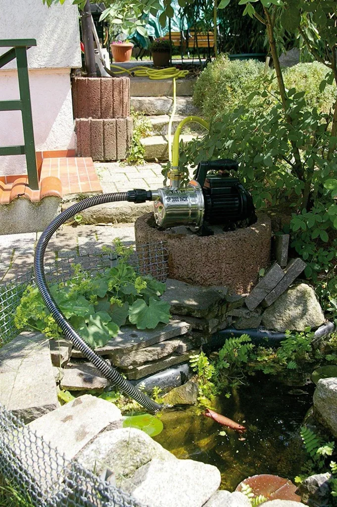 Gartenpumpe Edelstahl GP 3000 INOX, bis 2.950 l/h Fördermenge